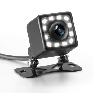 Camera marsarier Techstar 12L vedere frontala cu iluminare LED si suport metalic