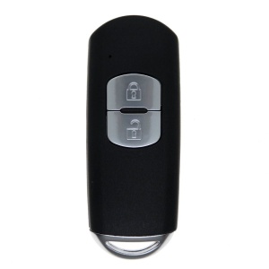 Carcasa cheie Mazda slim neagra 2 butoane