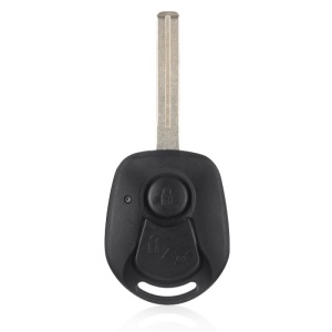 Cheie auto Ssang Yong Rexton cu carcasa neagra si 2 butoane functionale