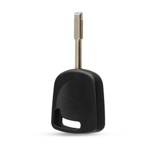 Carcasa cheie auto Techstar Ford Focus Fiesta Transit Fusion Jaguar, profil metalic argintiu