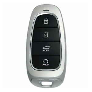 carcasa telecomanda inteligenta hyundai tucson santa fe 4 butoane gri negru