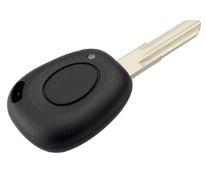 cheie techstar cu design simplu 1 buton pentru megane i si laguna i vedere laterala