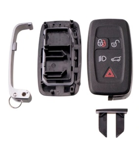 Carcasa Land Rover cu 5 butoane pe fundal deschis