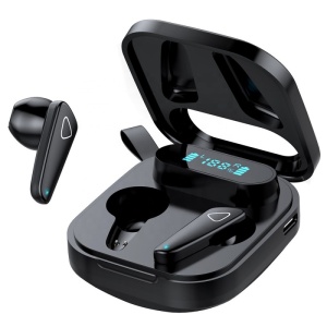 Casti Smart Techstar® TWS S22, Wireless, Bluetooth V5.0, HD Audio, Touch, IPX5, iOS, Android, 300mAh, Type-C, Negru - Img 1
