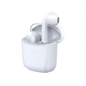 Casti Smart Techstar® TWS S68, Wireless, Bluetooth V5.0, HD Audio, Touch, IPX5, iOS, Android, 300mAh, Type-C, Alb - Img 7