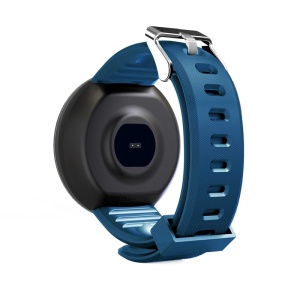 Wearable Techstar D18 - Design elegant negru, functii avansate de health monitoring, ecran clar OLED
