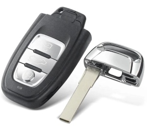 set cheie auto techstar audi cu butoane si lama retractabila 433mhz