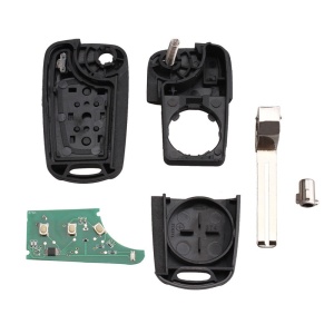 Set cheie auto Hyundai cu placa electronica si carcasa, 3 butoane