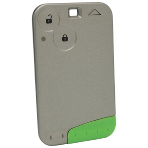 Card cheie auto Renault Laguna cu slot pentru lamela metalica