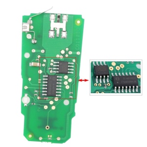 Placa electronica cheie auto Techstar Volkswagen Passat B6 CC spate