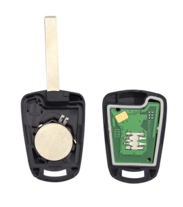 Cheie auto Techstar compatibila Opel cu cip si 2 butoane