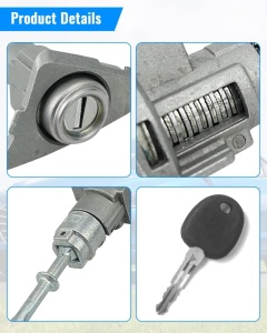 Cilindru Incuietoare Usa Stanga Fata cu Cheie pentru Hyundai Elantra (2011–2016) | Echiv OE 81970-3XA00 - Img 4