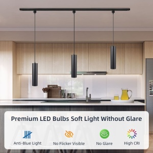 Lampa suspendata LED pe sina, unghi reglabil, 15W, ton neutru, compatibilitate 2 fire