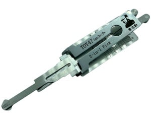 Decodor auto Lishi Original TOY47 v3 – 2-in-1 Pick/Decoder pentru Toyota, contact/usi/portbagaj (Auris, Avensis, Yaris, Corolla)