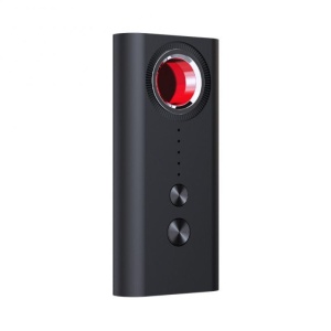 dispozitiv detectare camere si microfoane wireless cu butoane rosii