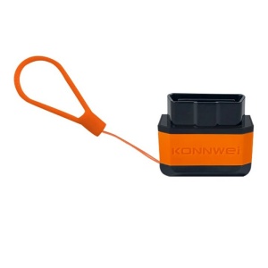 Tester OBD2 KONNWEI KW905 portocaliu cu mufa neagra