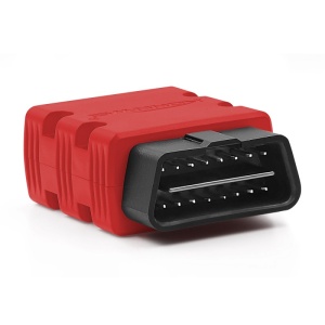 Interfata OBDII Bluetooth KONNWEI KW902, vedere frontala, rosu