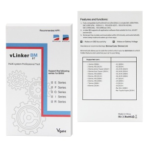 Documentatie tehnica adaptor Vgate vLinker BM