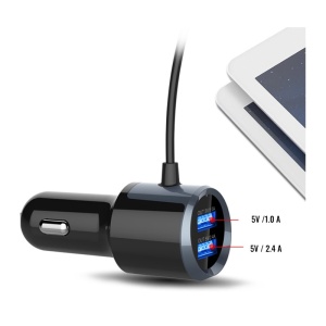 Handsfree BT Modulator FM MP3 Auto Techstar® BC30, microSD, USB Dual, Display Digital, QuickCharge 3.0, Negru - Img 5