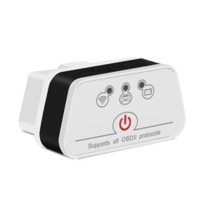 Adaptor diagnoza auto Bluetooth Vgate iCar2 alb-negru pentru OBD2