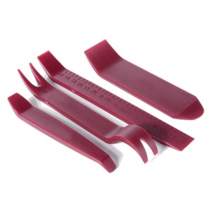Set pene si leviere din plastic pentru demontare ornamente interioare