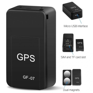 Mini GPS Tracker Techstar® GF-07, Localizare GPS, Microfon, SIM, Prindere Magnetica, Negru - Img 9
