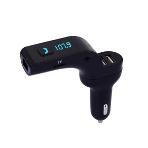 Modulator FM G7 Auto, Transmitator FM, Cititor Audio Mp3, Light, Negru - Img 3
