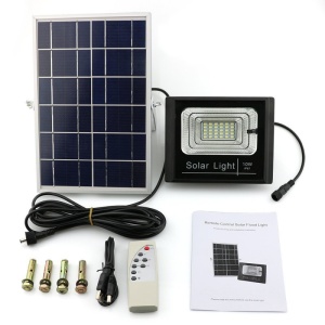 Proiector LED de Exterior Techstar®, 10W, Alimentare Panou Solar, Lumina Alb Rece 6500K, 900 lm, Luminozitate reglabila, Telecomanda, IP67, Negru - Img 6