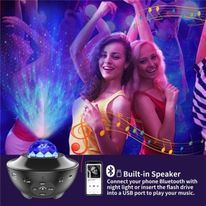 Proiector Smart Techstar® Star and Clouds, WiFi, Telecomanda, Google Assistant, Alexa, IFTTT, Smart Life, Tuya, Programabil - Img 12