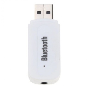 Receptor Audio Adaptor USB Techstar® A2DP cu Jack 3.5mm Transmitator AUX, Alb - Img 8