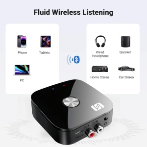 Techstar T68 - colaj cu functii si compatibilitate (Bluetooth 5.3, NFC, USB, RCA, AUX)