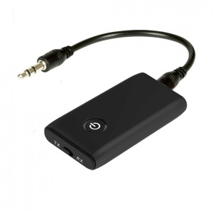 adaptor bluetooth Techstar J40 5.0 cu jack audio AUX si incarcare microUSB