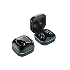 Resigilat Casti Smart Techstar® S6SE Mini, Display Inteligent, Wireless, Bluetooth V5.1, Touch, 200mAh, pentru iPhone Xiaomi Huawei, Samsung, Negru - Img 5
