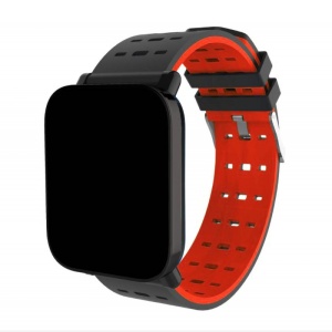 Resigilat Ceas Smartwatch Techstar® A6, 1.3inch, Bluetooth 4.0, Monitorizare Tensiune, Puls, Oxigenare Sange, Alerte Sedentarism, Rosu - Img 5