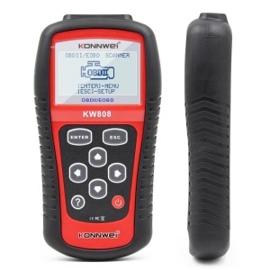 Resigilat Instrument de scanare si diagnosticare auto, KONNWEI KW808, OBD2, Display 2.8 inch, citirea și ștergerea codurilor de eroare a motorului, vizualizarea pregătirii I/M, preluarea informațiilor autovehiculului, testul senzorului O2 - Img 4
