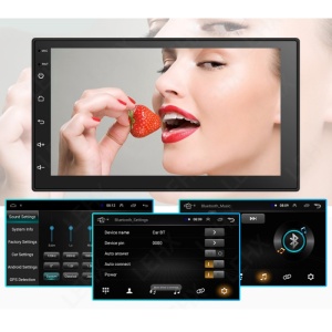 Resigilat Navigatie Auto Multimedia 7168 Techstar® 2DIN Android 8.1 GPS Radio Wi-Fi Display 7" Quad Core MP5 Player - Img 3