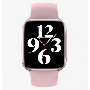 Resigilat Smartwatch Techstar® T500 Plus, Ecran Touch, 1.75 inch, Bluetooth 4.0, Ecran Personalizabil, Monitorizare Tensiune, Puls, Oximetru, Roz - Img 3