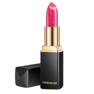 Ruj hidratant rezistent la transfer cu efect sclipitor nuanta 08 rose gold - Img 1