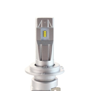 Set 2 LED-uri Auto Techstar® M3, H7, 40w, 8000 Lumeni, 6500K, AUTO, 12-24 Volti, ZES, Canbus, Miez Cupru, Radiator Aluminiu - Img 3