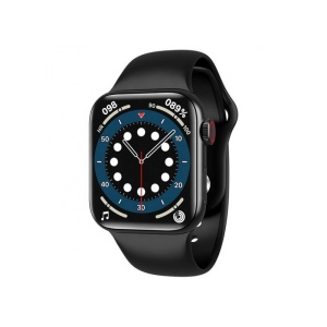 Smartwatch Techstar® HW18, Ecran Touch HD 1.6 inch, Bluetooth 5.2, Senzor Tensiune, Puls, Oximetru, 2 Bratari, Silicon si Textil, Negru - Img 6