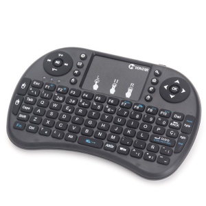 Tastatura Wireless Techstar® i8, Air Mouse, Touchpad, 2.4ghz, pentru Android TV si Mini PC - Img 1