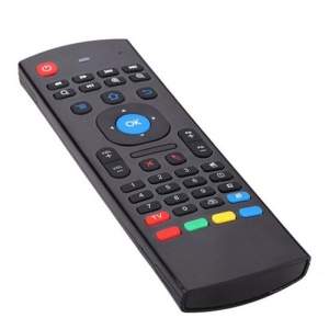 telecomanda Techstar MX3 Air Mouse neagra cu tastatura si receptor USB
