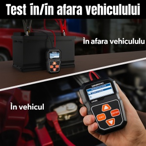 unghi lateral al testerului kw208 cu cabluri atasate