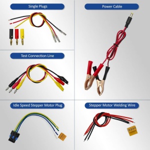 set cabluri si mufe pentru tester bobine inductie Techstar QDB-5A