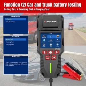 Cutie produs KONNWEI KW700 cu accesorii incluse si manual