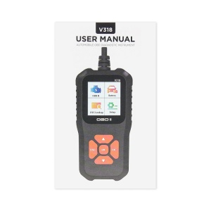 tester auto techstar v318 afisaj lcd portocaliu