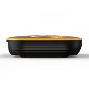 TV Box HK1 RBox vedere spate cu mufe de conectare