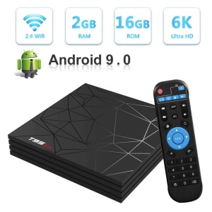 TV Box T95 Max Mini PC Quad Core ARM Cortex A53, 2GB Ram, 16GB ROM, 6K UltraHD, Android 9.0, HDR - Img 5
