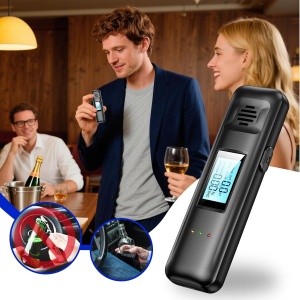 Alcooltest portabil Techstar pentru utilizare personala dupa consumul de bauturi alcoolice