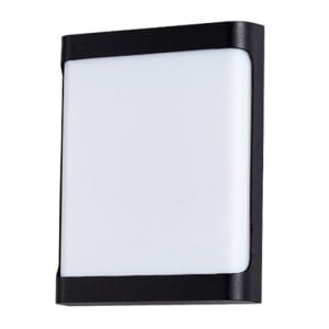 aplica LED exterior Techstar EX10 negru 20W lumina rece 6500K